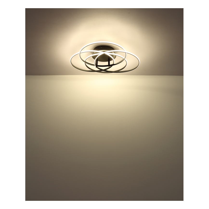 Globo - LED Stropní svítidlo LED/55W/230V 4000K pr. 51,5 cm černá