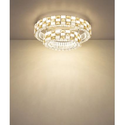Globo - LED Stmívatelné stropní svítidlo LED/55W/230V 2700-6000K pr. 61 cm + dálkové ovládání
