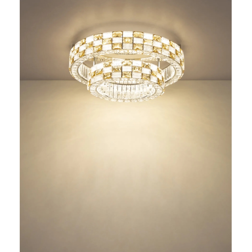 Globo - LED Stmívatelné stropní svítidlo LED/55W/230V 2700-6000K pr. 61 cm + dálkové ovládání