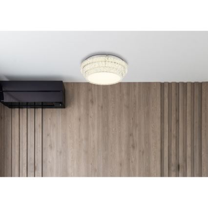 Globo - LED Stmívatelné stropní svítidlo LED/48W/230V 2700-6000K pr. 50 cm bílá + dálkové ovládání