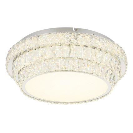 Globo - LED Stmívatelné stropní svítidlo LED/48W/230V 2700-6000K pr. 50 cm bílá + dálkové ovládání