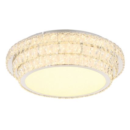 Globo - LED Stmívatelné stropní svítidlo LED/58W/230V 2700-6000K pr. 60 cm bílá + dálkové ovládání