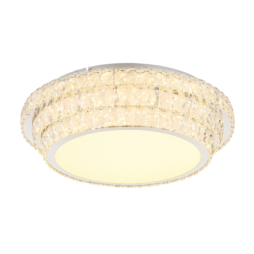 Globo - LED Stmívatelné stropní svítidlo LED/58W/230V 2700-6000K pr. 60 cm bílá + dálkové ovládání