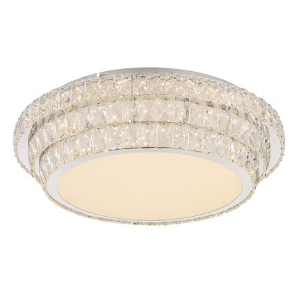 Globo - LED Stmívatelné stropní svítidlo LED/58W/230V 2700-6000K pr. 60 cm bílá + dálkové ovládání