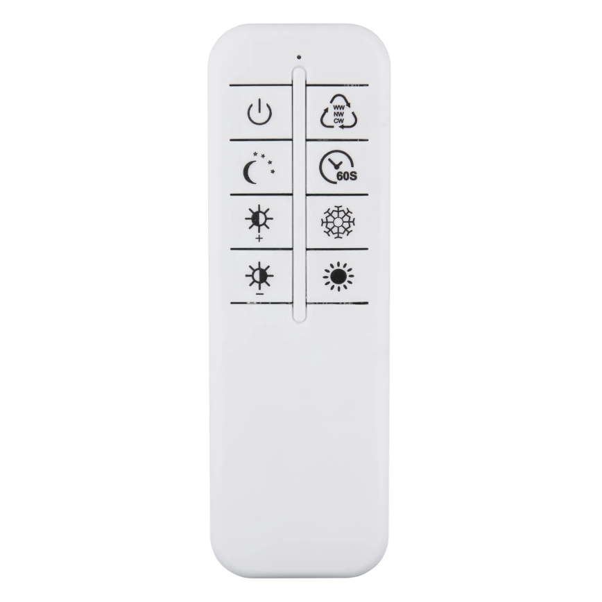 Globo - LED Stmívatelné stropní svítidlo LED/40W/230V 2700-6500K pr. 51,5 cm černá + dálkové ovládání