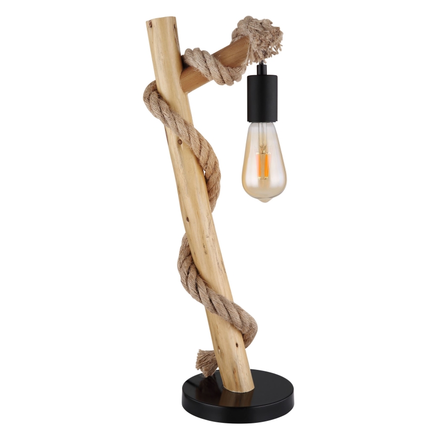 Globo - Stolní lampa 1xE27/60W/230V buk