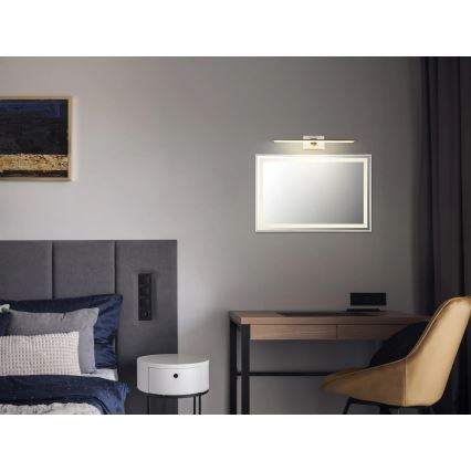 Globo - LED Nabíjecí obrazové svítidlo LED/3,5W/5V 40 cm 3600 mAh matný chrom