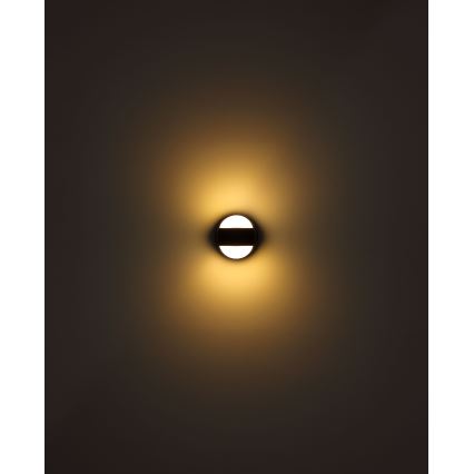 Globo - LED Stmívatelné nabíjecí dotykové nástěnné svítidlo LED/1,4W/5V 1800 mAh černá