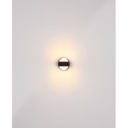 Globo - LED Stmívatelné nabíjecí dotykové nástěnné svítidlo LED/1,4W/5V 1800 mAh černá