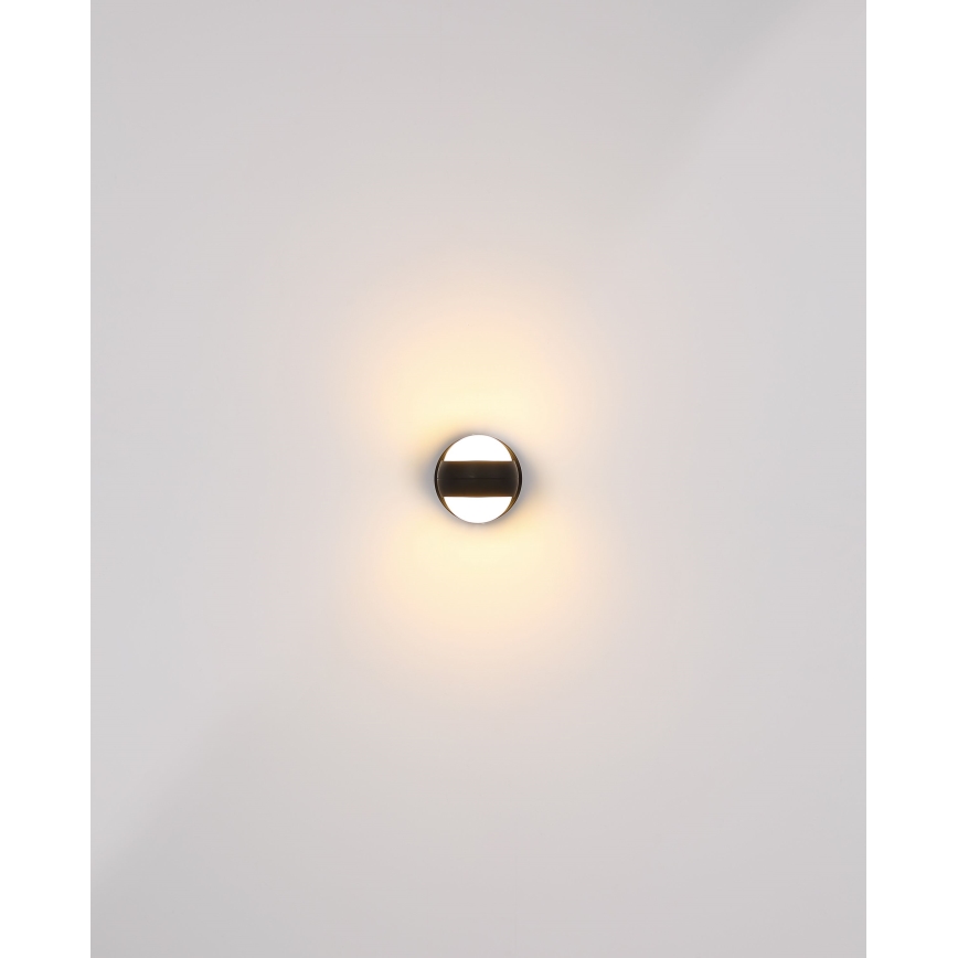 Globo - LED Stmívatelné nabíjecí dotykové nástěnné svítidlo LED/1,4W/5V 1800 mAh černá
