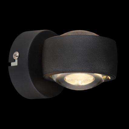 Globo - LED Nástěnné svítidlo LED/7W/230V 3000K černá