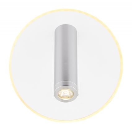Globo - LED Nástěnné bodové svítidlo LED/6W + LED/1W/230V