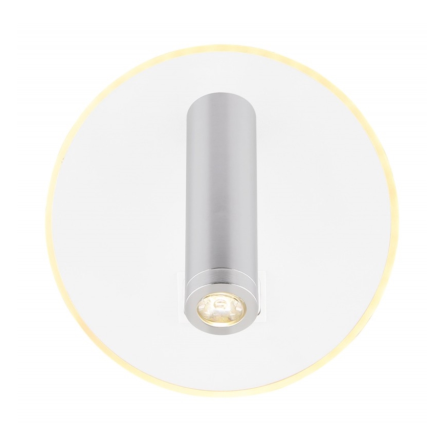 Globo - LED Nástěnné bodové svítidlo LED/6W + LED/1W/230V