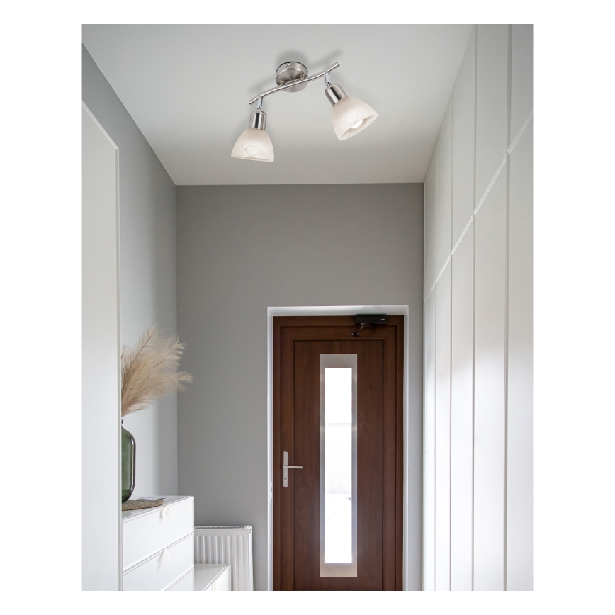 Globo - LED Bodové svítidlo 2xE14/5W/230V