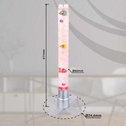 Globo - LED RGB Dekorační lampa 9xLED/0,06W/230V