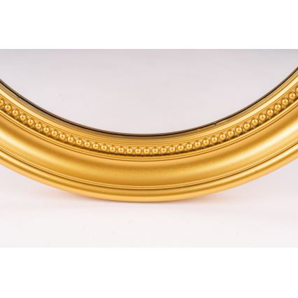 Globo - Nástěnné zrcadlo pr. 39 cm zlatá