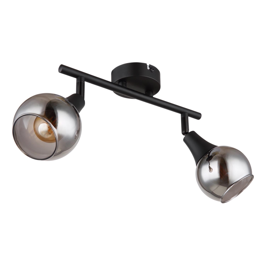 Globo - Bodové svítidlo 2xE14/40W/230V černá