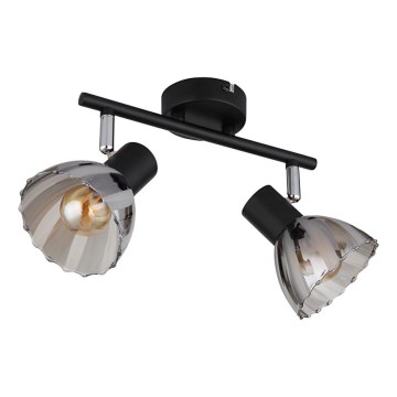 Globo - Bodové svítidlo 2xE14/40W/230V černá