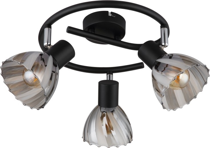 Globo - Bodové svítidlo 3xE14/40W/230V černá