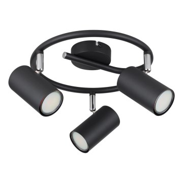 Globo - Bodové svítidlo 3xGU10/25W/230V černá
