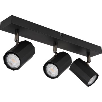 Globo - Bodové svítidlo 3xGU10/25W/230V černá