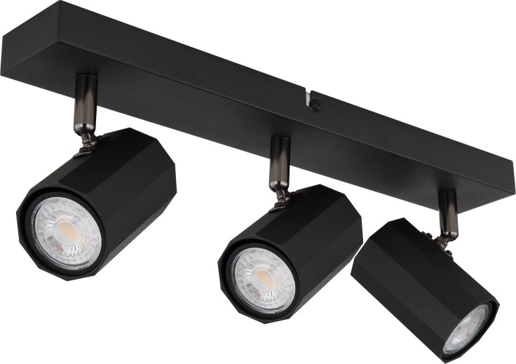 Globo - Bodové svítidlo 3xGU10/25W/230V černá