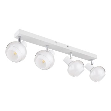 Globo - Bodové svítidlo 4xE14/40W/230V bílá