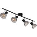 Globo - Bodové svítidlo 4xE14/40W/230V černá
