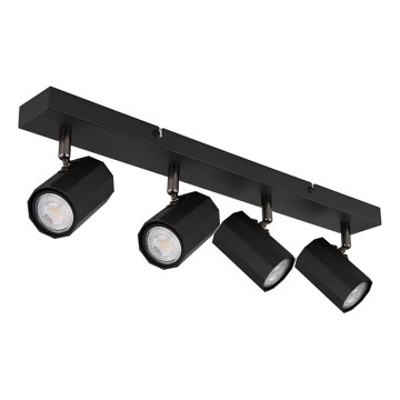 Globo - Bodové svítidlo 4xGU10/25W/230V černá