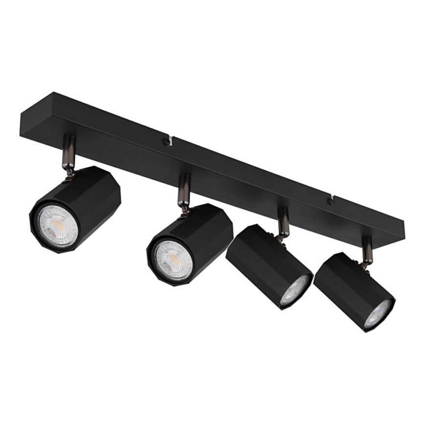 Globo - Bodové svítidlo 4xGU10/25W/230V černá