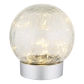 Globo - LED Dekorační nabíjecí stolní lampa 25xLED/0,06W/5V 600 mAh IP44