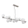 Globo - LED Lustr na lanku 13xG9/3,5W/230V bílá