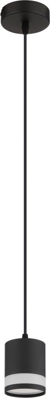 Globo - LED Lustr na lanku 1xGX53/7W/230V 3000K černá