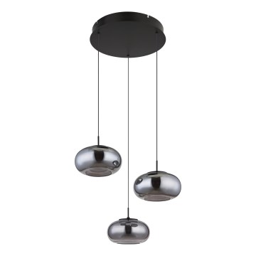 Globo - LED Lustr na lanku 3xLED/6W/230V