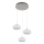 Globo - LED Lustr na lanku 3xLED/6W/230V