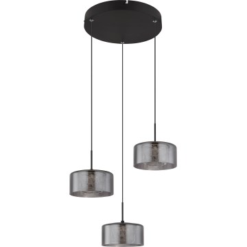 Globo - LED Lustr na lanku 3xLED/8W/230V