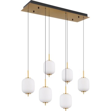 Globo - LED Lustr na lanku 6xLED/6,7W/230V