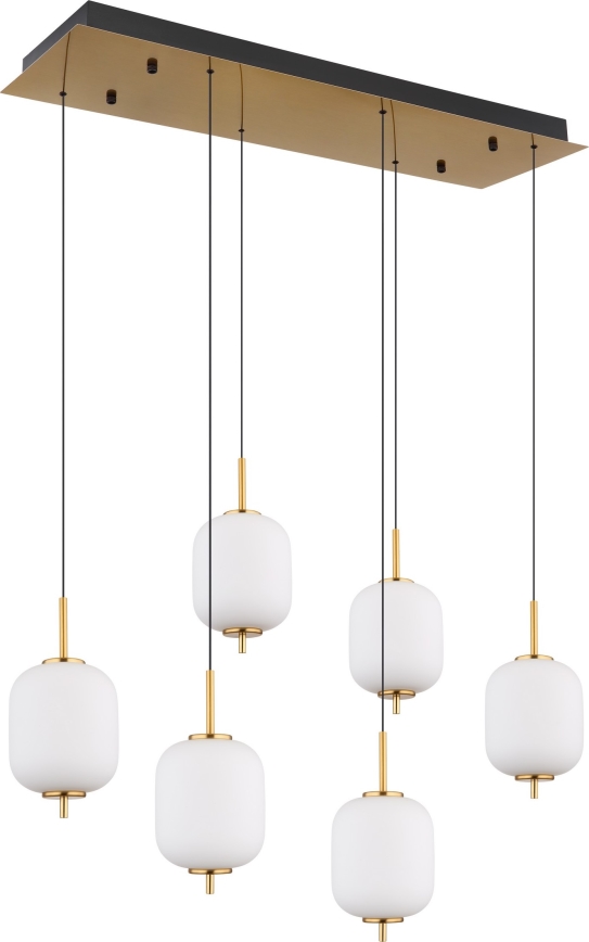 Globo - LED Lustr na lanku 6xLED/6,7W/230V