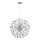 Globo - LED Lustr na lanku 9xG9/3,5W/230V pr. 60 cm lesklý chrom