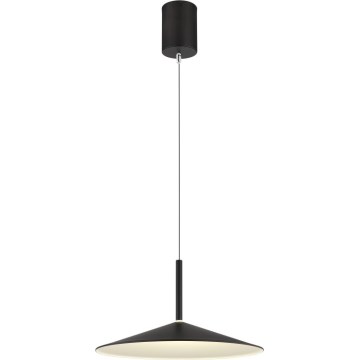 Globo - LED Lustr na lanku LED/18W/230V 4000K černá