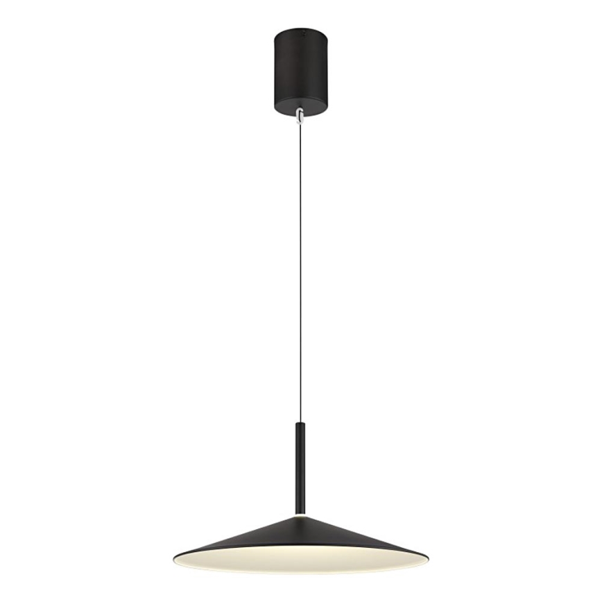 Globo - LED Lustr na lanku LED/18W/230V 4000K černá