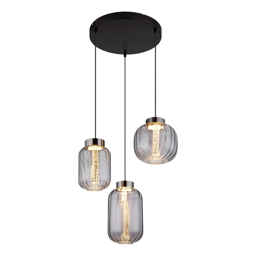 Globo - LED Lustr na lanku LED/23W/230V