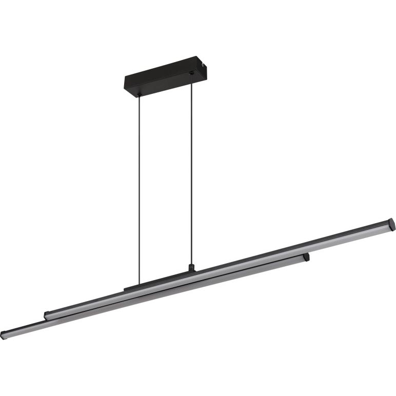 Globo - LED Lustr na lanku LED/24W/230V 3000K černá