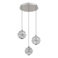 Globo - LED Lustr na lanku LED/24W/230V