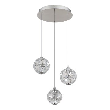 Globo - LED Lustr na lanku LED/24W/230V