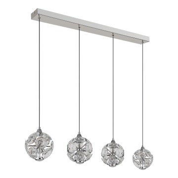 Globo - LED Lustr na lanku LED/32W/230V