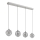 Globo - LED Lustr na lanku LED/32W/230V