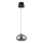 Globo - LED Lustr na lanku LED/6W/230V černá