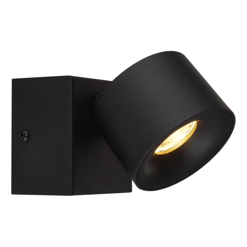 Globo - LED Nástěnné bodové svítidlo LED/6W/230V černá