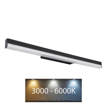 Globo - LED Nástěnné svítidlo LED/12W/230V 3000/6000K 60 cm černá
